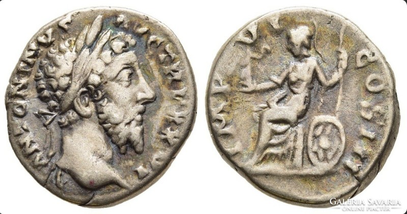Marcus Aurelius 161-180 denarius Rome Roman Empire