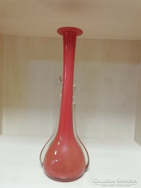 Art deco glass vase