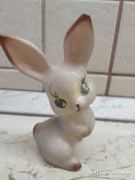 Ceramic ornament, bunny with big ears for sale!