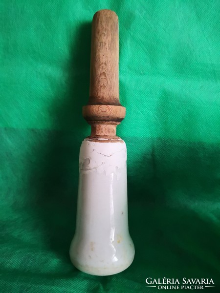 Old drasche mortar with original old pestle