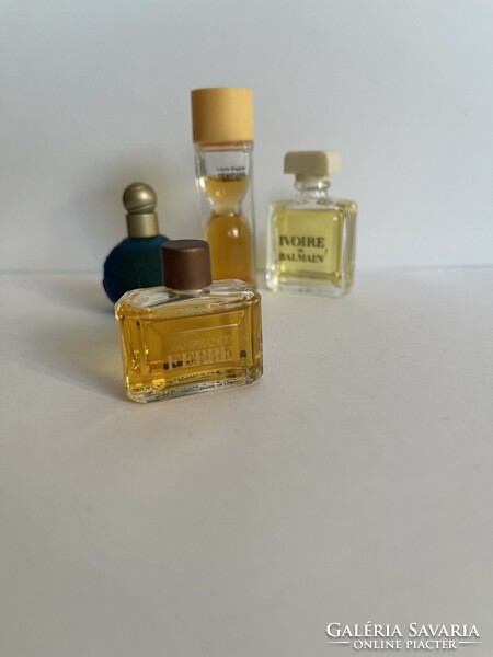 Vintage luxury perfume collection 4 pieces, rare! Gianfranco Ferre, Laura Biagiotti, Karl Lagerfeld...