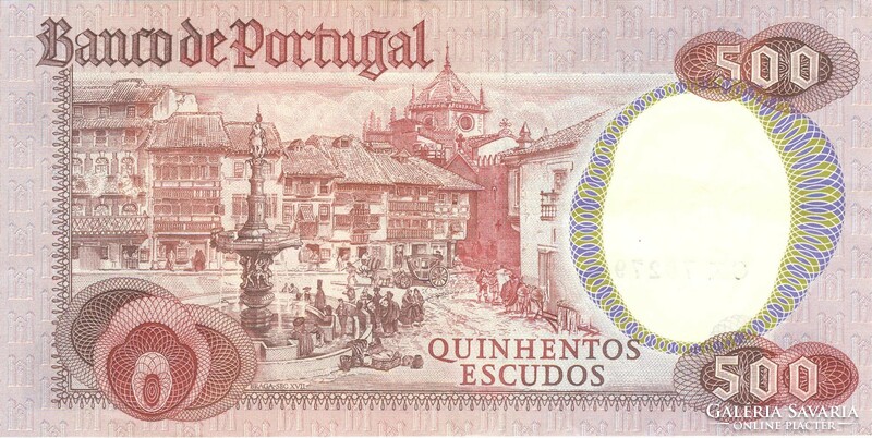 500 escudo escudos 1979 Portugál Portugália 2.