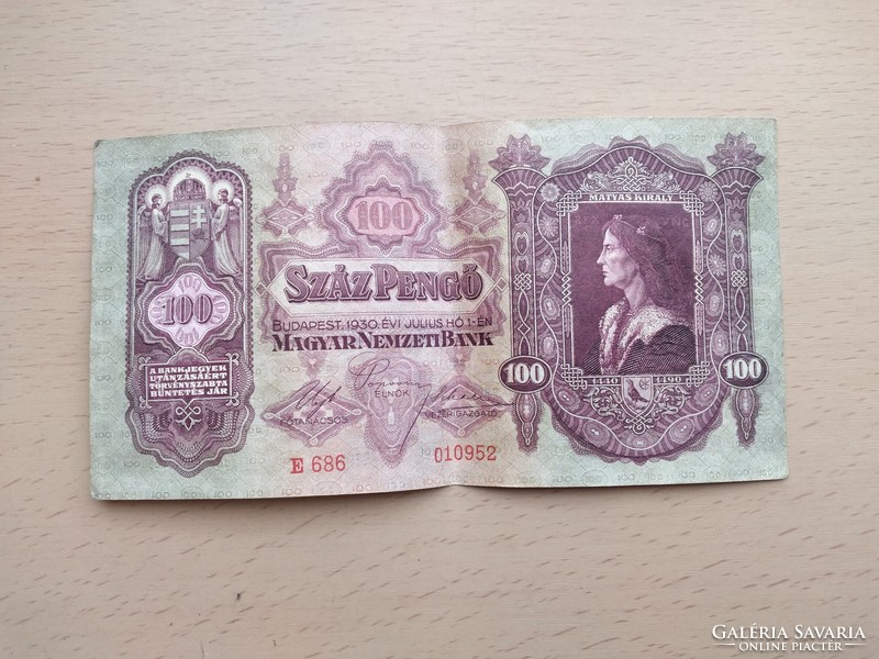 One hundred pengő 1930