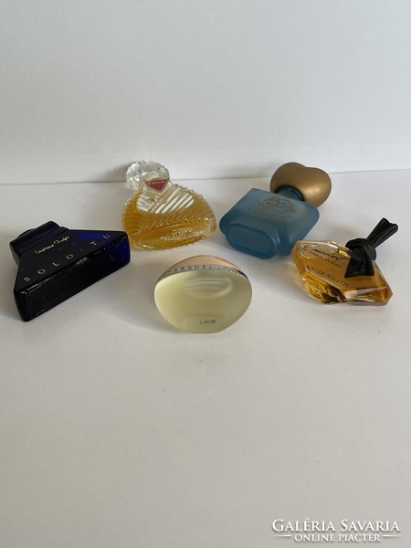 Vintage luxus parfüm gyűjtemény 5 db, RITKA!