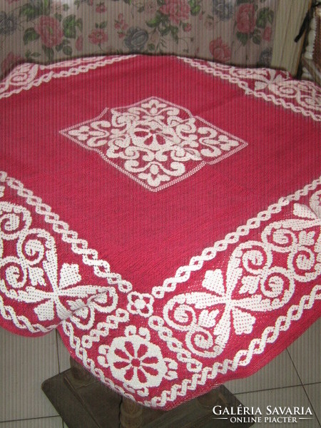 Wonderful woven tablecloth