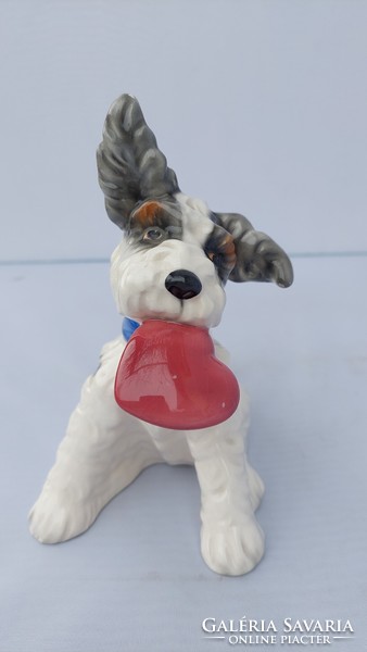 Wilhelm tomasch ceramic dog