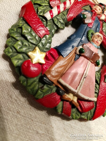 Karácsonyi dekorációs elem, függeszték - a nosztalgia jegyében