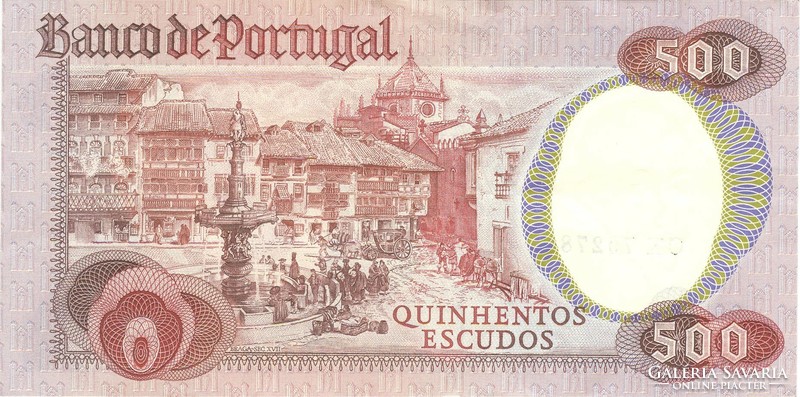 500 Escudo escudos 1979 Portuguese Portugal 1.