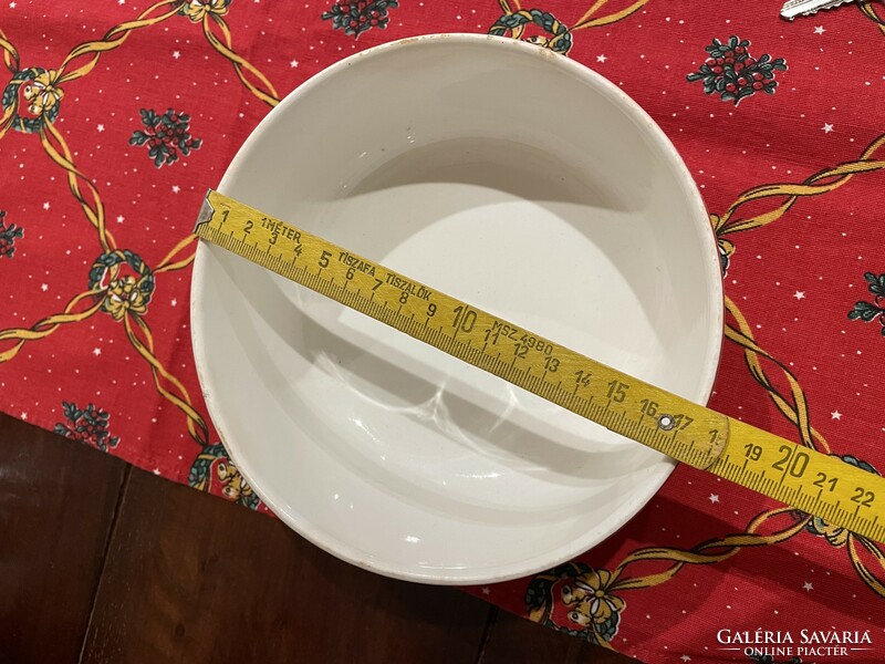 Gránit 17.5 cm-es pipacsos  pogácsás tál nosztalgia  hagyaték