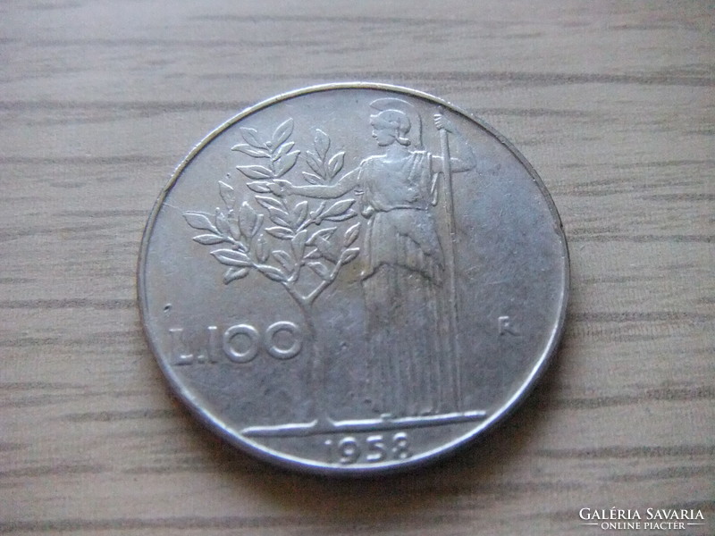 100 Líra   1958  Olaszország