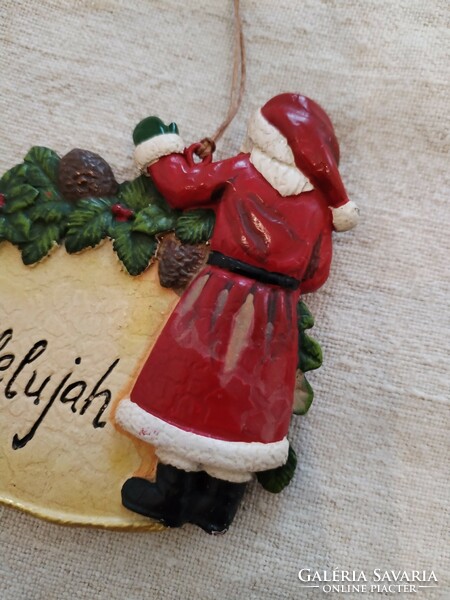 Christmas decorative element, pendant - in the spirit of nostalgia