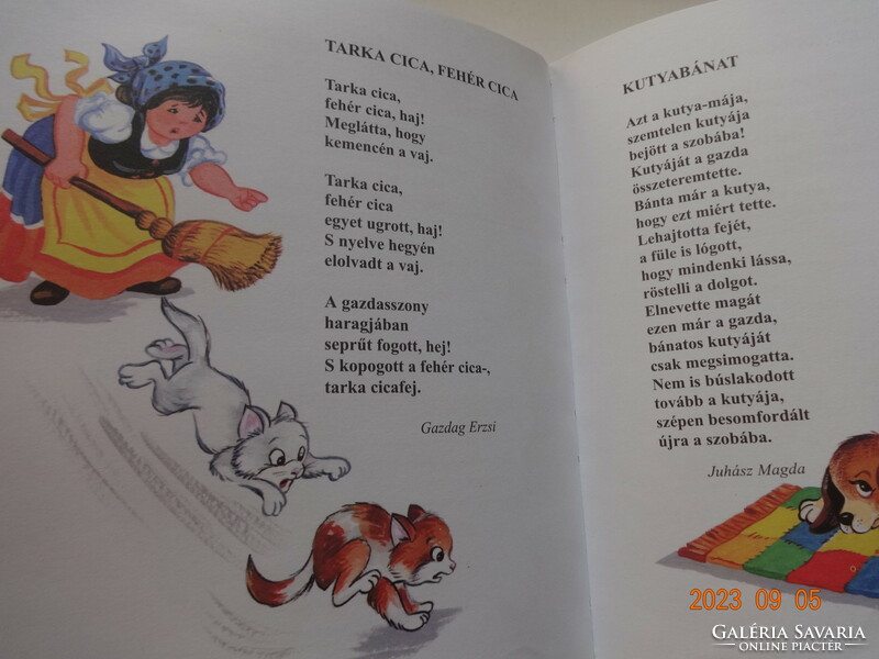 Erzsi Rich - Magda Juhász: fun fair - playful children's poems with drawings by Zsuzsa Radvány