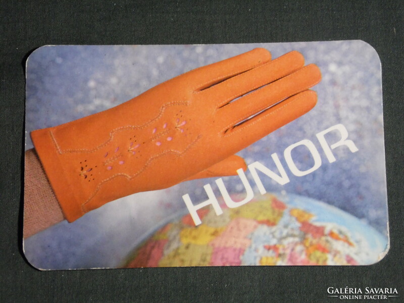 Card calendar, Hunor glove leather factory, Pécs, 1984, (4)