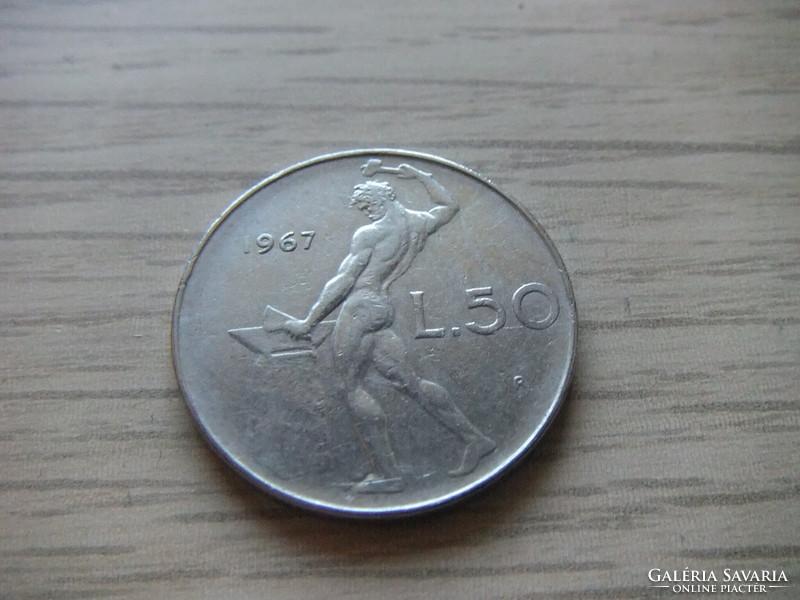 50 Líra   1967  Olaszország