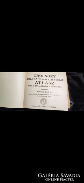 Cholnoky atlas