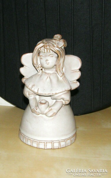 Angel ceramic figure - 17 cm