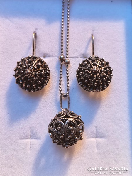 Handmade silver jewelry from Croatia