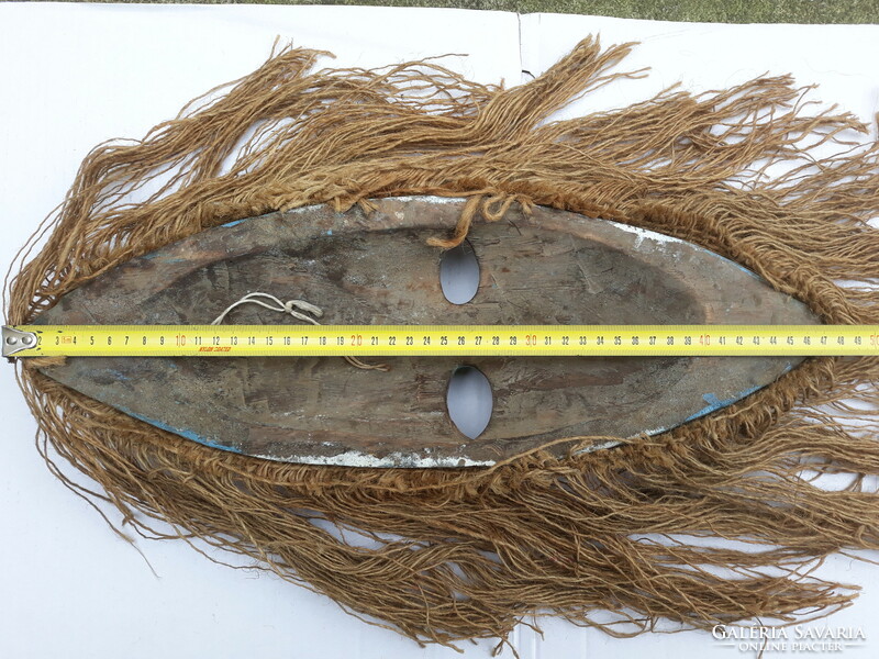 Large old exotic ceremonial mask in original condition