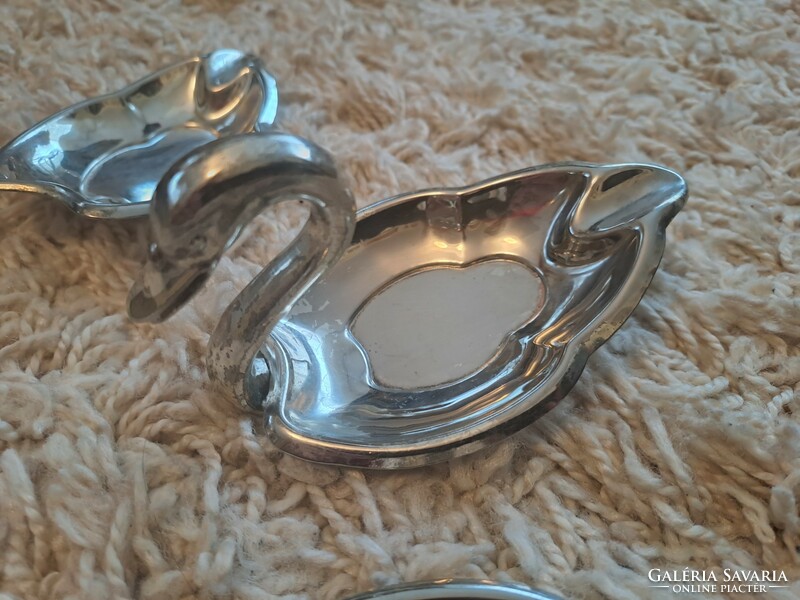 Silver plated ashtray