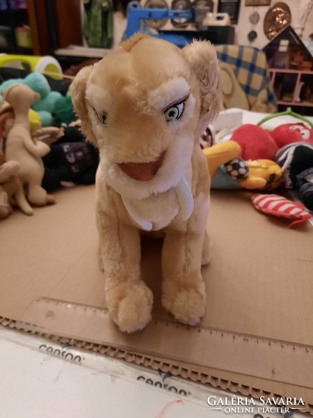 Plush toy, Diego, a saber-toothed tiger from the Ice Age tale, negotiable