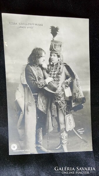 Fedák sari diva prima donna papp miska 1905 photo sheet jános vítéz kokorica Jancsi strelisky photo