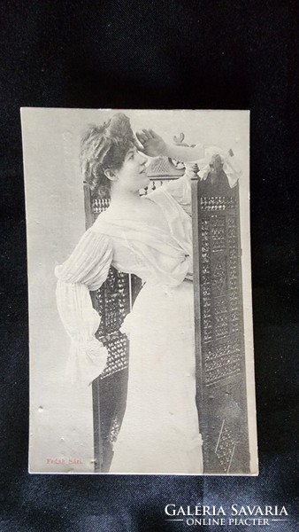 Approx. 1918 Fedák sari dress the diva prima donna photo page image