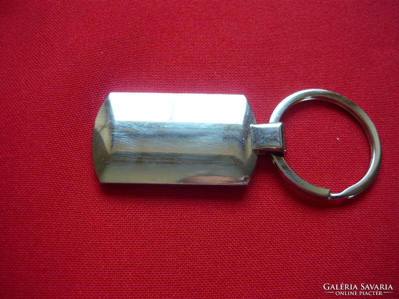 Polski fiat metal key ring