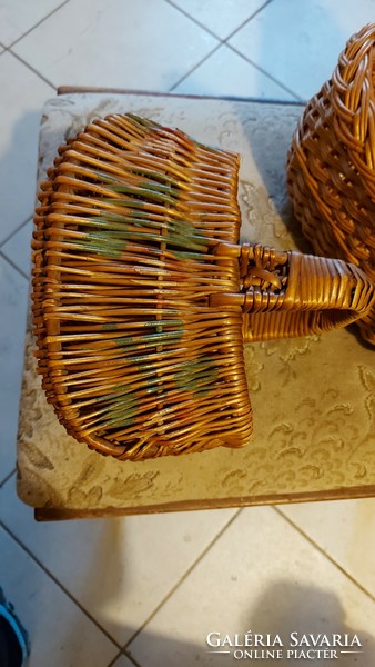 Small wicker basket 2 pcs