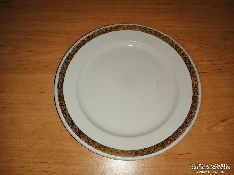 Alföldi porcelán arany mintás kistányér átm. 19,5 cm (2p)