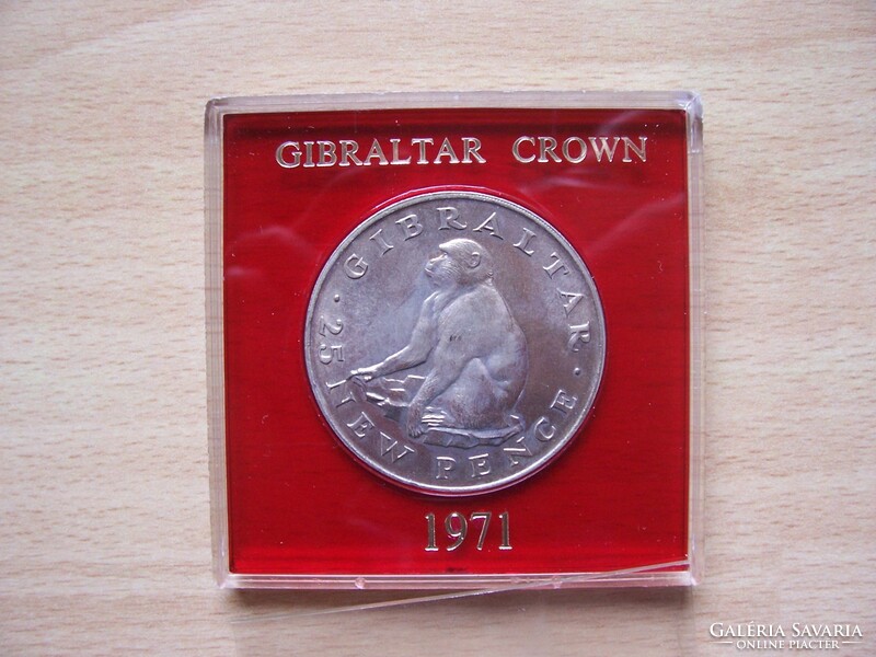 Gibraltar 25 New Pence 1971