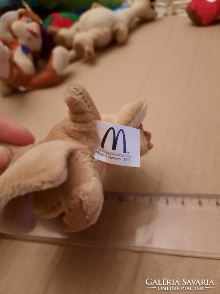 Plüss játék, dinó, McDonald's figura, 10 cm, Alkudható