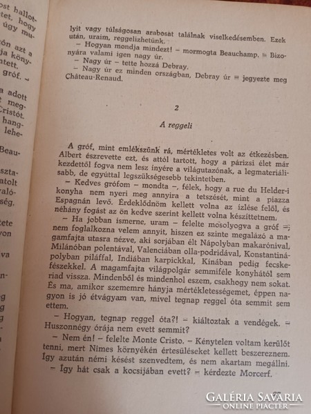 Csongrádi ex libris, Alexandre Dumas - The Count of Monte Cristo 3 complete volumes in one