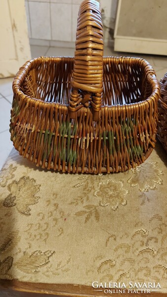 Small wicker basket 2 pcs