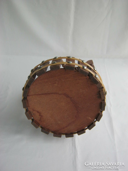 Nutcracker with wooden basket