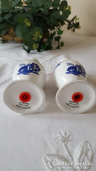 Fine English porcelain salt and pepper shaker