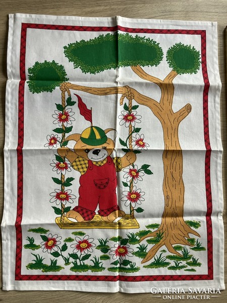 Macis tea towel vintage
