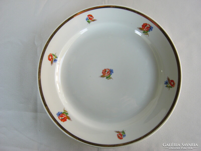 Zsolnay porcelain poppy plate