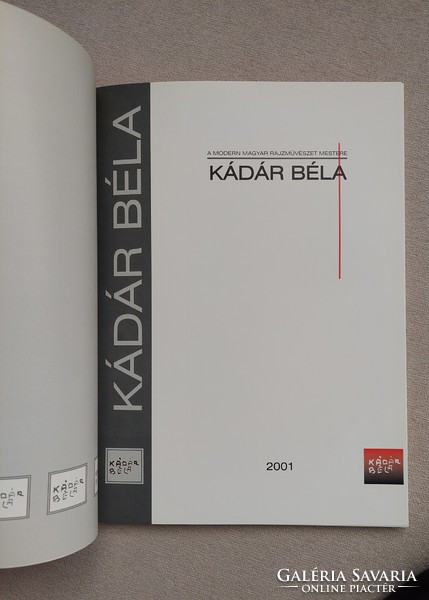 Kádár Béla - A modern magyar képzőművészet mestere 2001