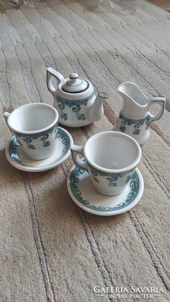 Zsolnay coffee set for 2 {zss57}