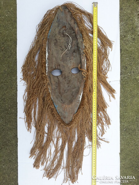 Large old exotic ceremonial mask in original condition