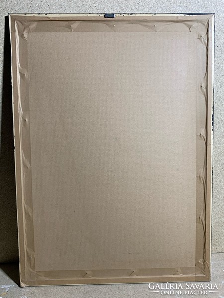 Vasarely szitanyomat, 70 x 50 cm-es nagyságú ritkaság.0247