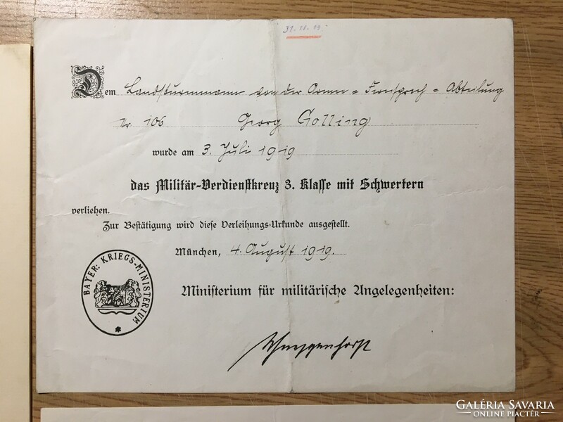 ADOLF HITLER HAND SIGNATURE DOCUMENT BERLIN 1935 - CERTIFICATE COA HITLER'S SIGNATURE