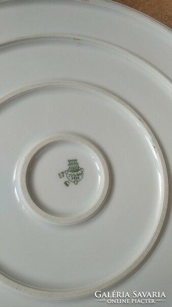 Danube Steamship Company, Zsolnay tray {zss57}