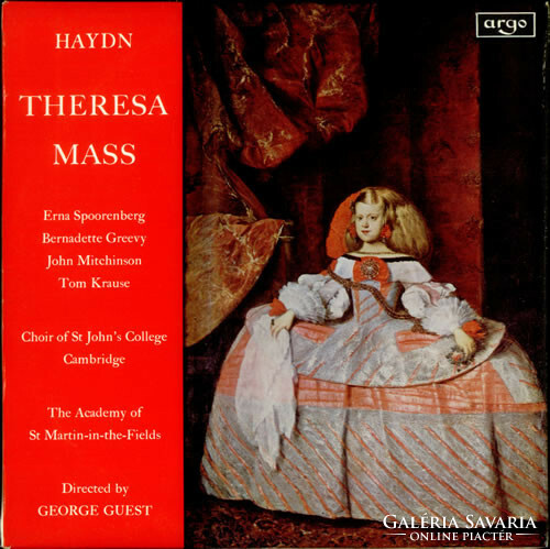 Haydn /spoorenberg,greevy,mitchinson,krause,guest-theresa mass (lp, album)