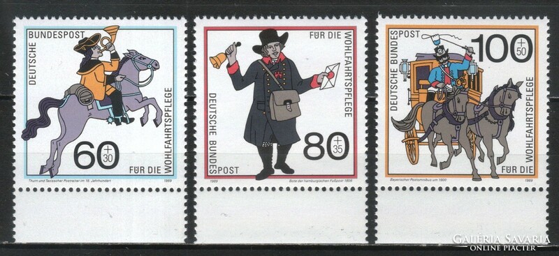 Postal clean bundes 2428 mi 1437-1439 EUR 7.00