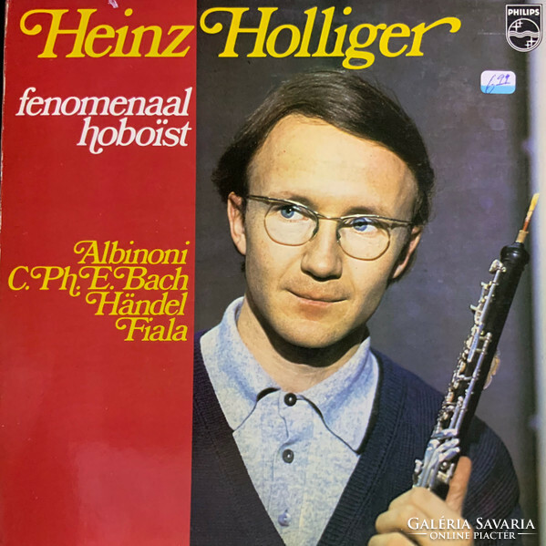Albinoni / c.Ph.E. Bach / händel / fiala - heinz holliger - phenomenal oboeist (lp, comp)