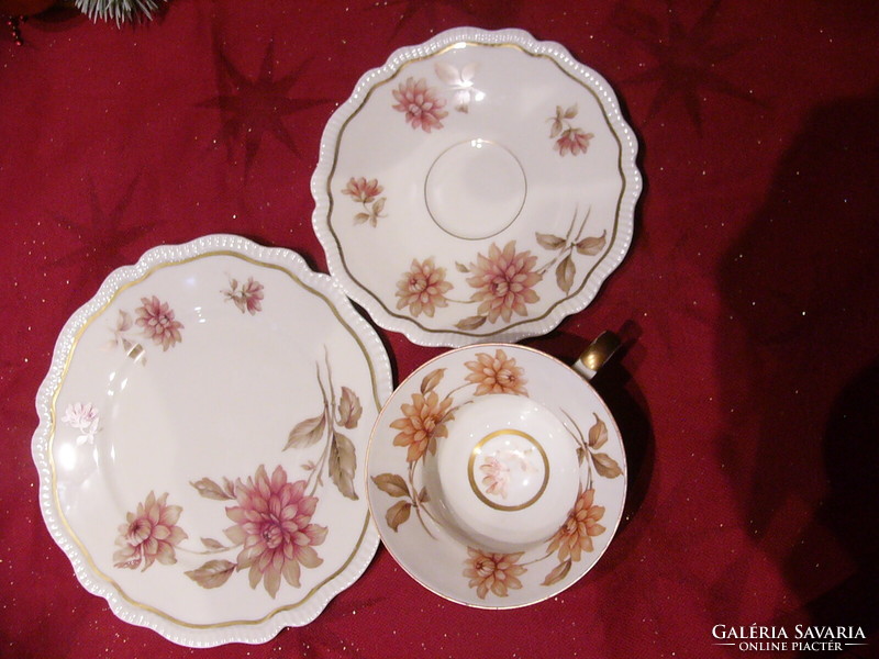 A0 rare antique sorau carstens three piece breakfast set