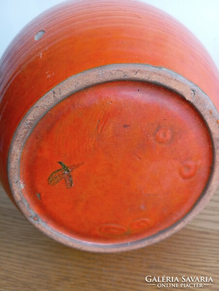 Retro Hungarian rare ceramic vase.