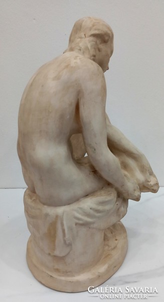 Kisfaludy stróbl Miklós bathing woman sculpture negotiable art deco