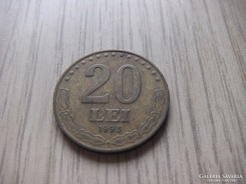 20  Lei  1993       Románia